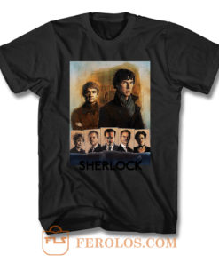 Sherlock Cast Portraits T Shirt