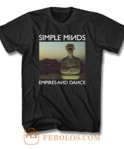 Simple Minds Empires And Dance T Shirt