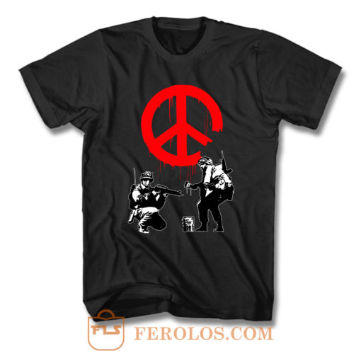 Soldiers For Peace T Shirt
