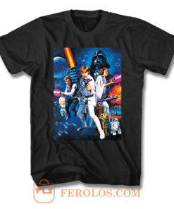 Star Wars A New Hope Movie T Shirt