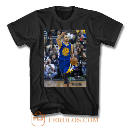 Stephen Curry Dribbling T Shirt