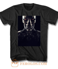 Terminator Dark Fate Rev 9 Face T Shirt