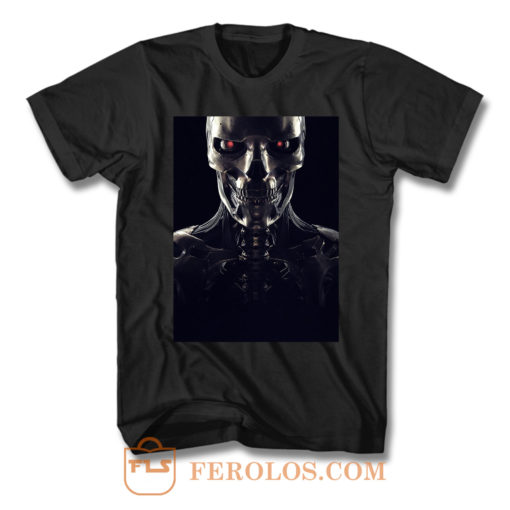 Terminator Dark Fate Rev 9 Face T Shirt