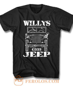 Willys Jeep T Shirt