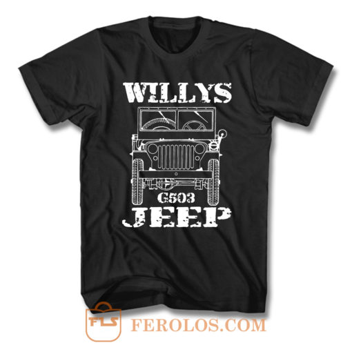 Willys Jeep T Shirt