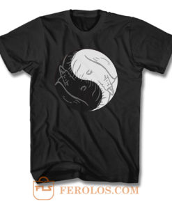 Yin Yang Elephant T Shirt