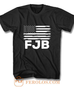 F J B American Flag T Shirt