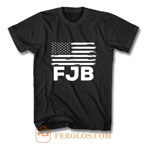 F J B American Flag T Shirt