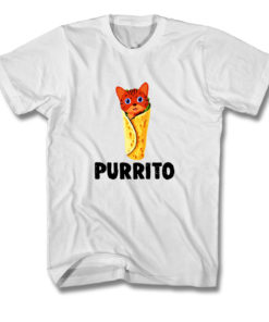 Purrito Cat Funny T Shirt