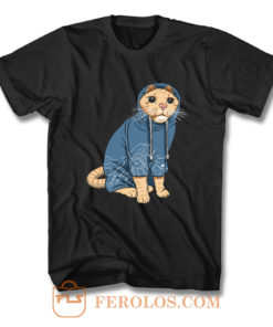 Cat With Tracksuit T Shirt