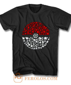 Catch Em All Pokemon T Shirt