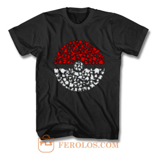 Catch Em All Pokemon T Shirt