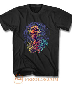 Geisha Oni Skull T Shirt