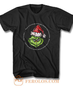 Grinch Christmas T Shirt