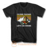 Hiking Vintage Teaching Done T Shirt