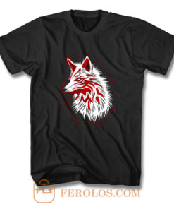 Kitsune Fox Sketch T Shirt