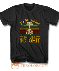 No Vintage Harm No Do Sleeve T Shirt