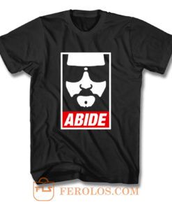 The Big Lebowski Dude Abide T Shirt