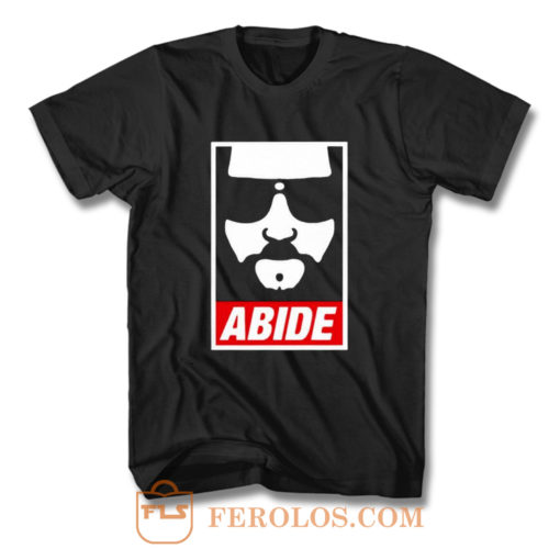 The Big Lebowski Dude Abide T Shirt