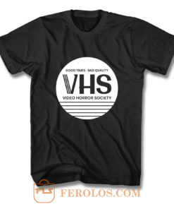 Video Horror Society Vhs T Shirt