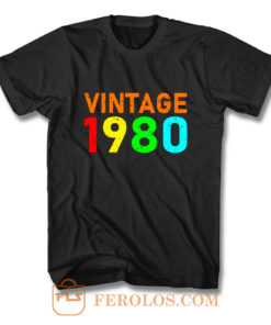 Vintage 1980 T Shirt