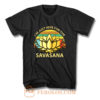 Vintage Sleeve Savasana T Shirt