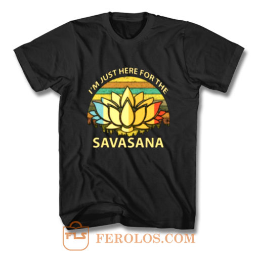 Vintage Sleeve Savasana T Shirt